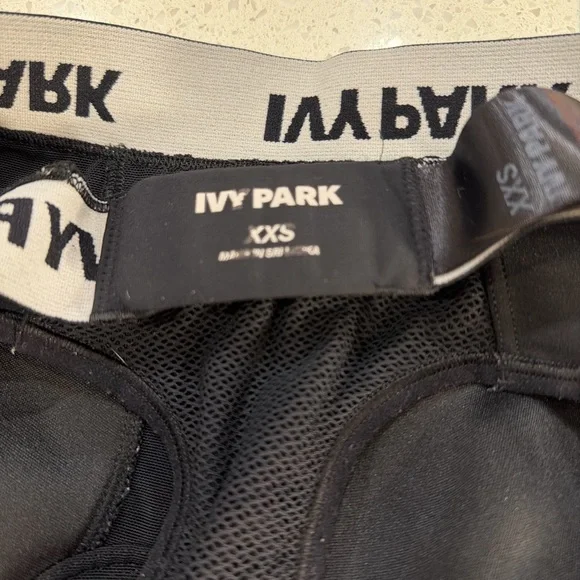 IVY PARK Black Mesh Sports Bra - Picture 4 of 4